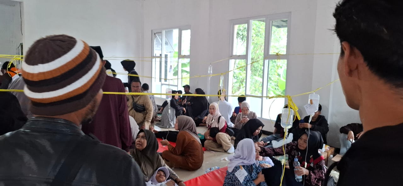 BREAKINGNEWS, Ratusan Siswa di Kabupaten Bandung Barat Kembali Keracunan MBG